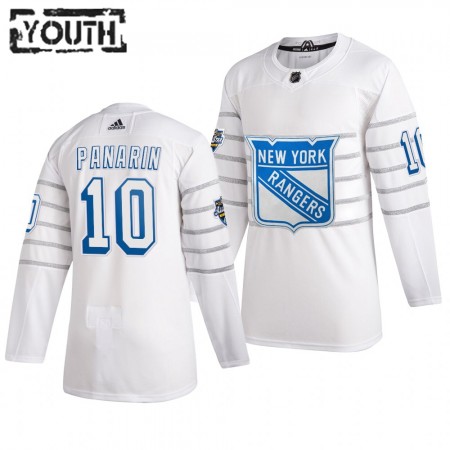 New York Rangers ARTEMI PANARIN 10 Wit Adidas 2020 NHL All-Star Authentic Shirt - Kinderen